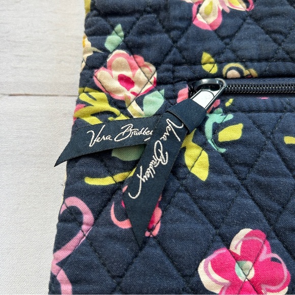 Vera Bradley Hipster Cross Body Bag | Legacy Pattern "Ribbons" - Picture 10 of 15